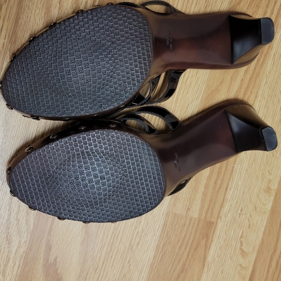 Stuart Weitzman Leather Jelly Tortoise Shell - Picture 3 of 7